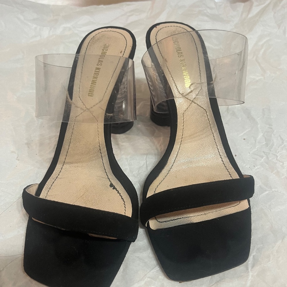 Nicholas Kirkwood Peggy sandals in black